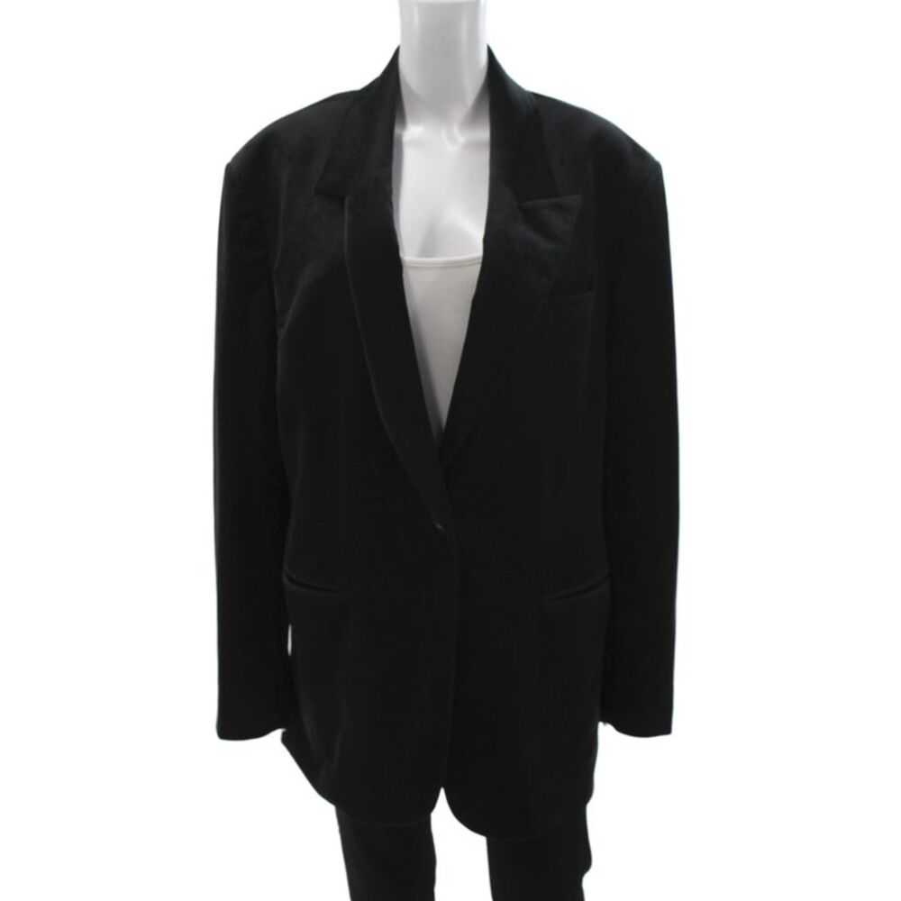 ACNE Studios Unisex Black 2 Piece Collared Long Sleeve Blazer Size 40